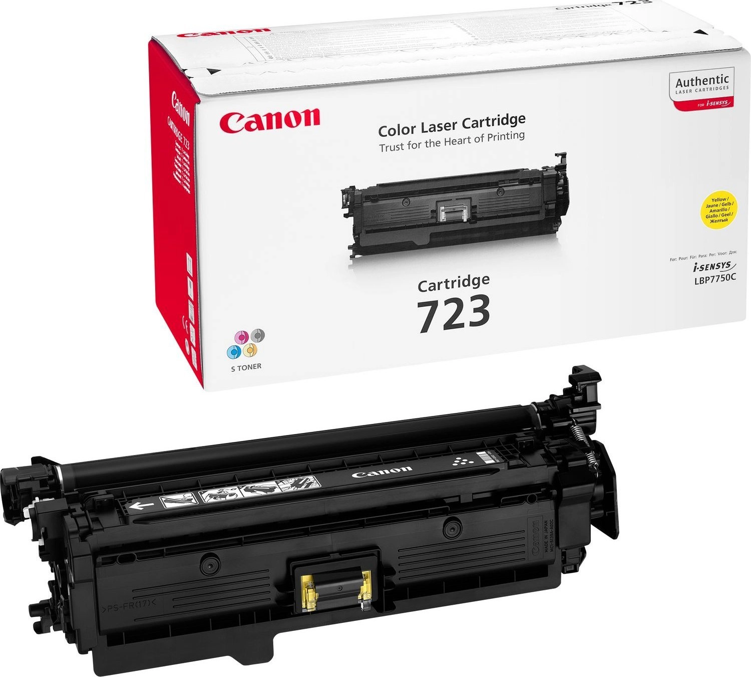 Canon 723Y toner cartridge 1 pc(s)