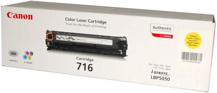 Canon Original Toner 716Y yellow 1