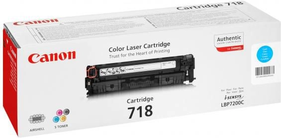 Canon CRG-718 C toner cartridge 1