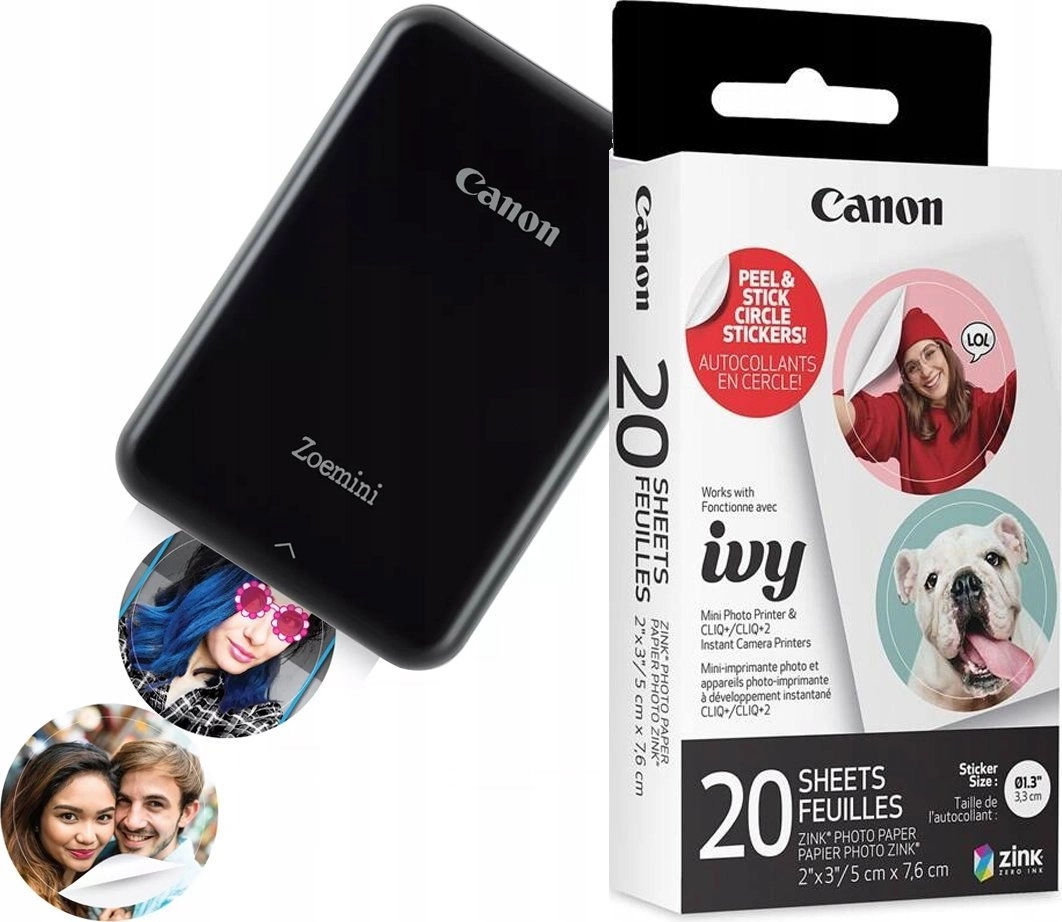 Canon ZINK™ 1.3" Pre-Cut Circle