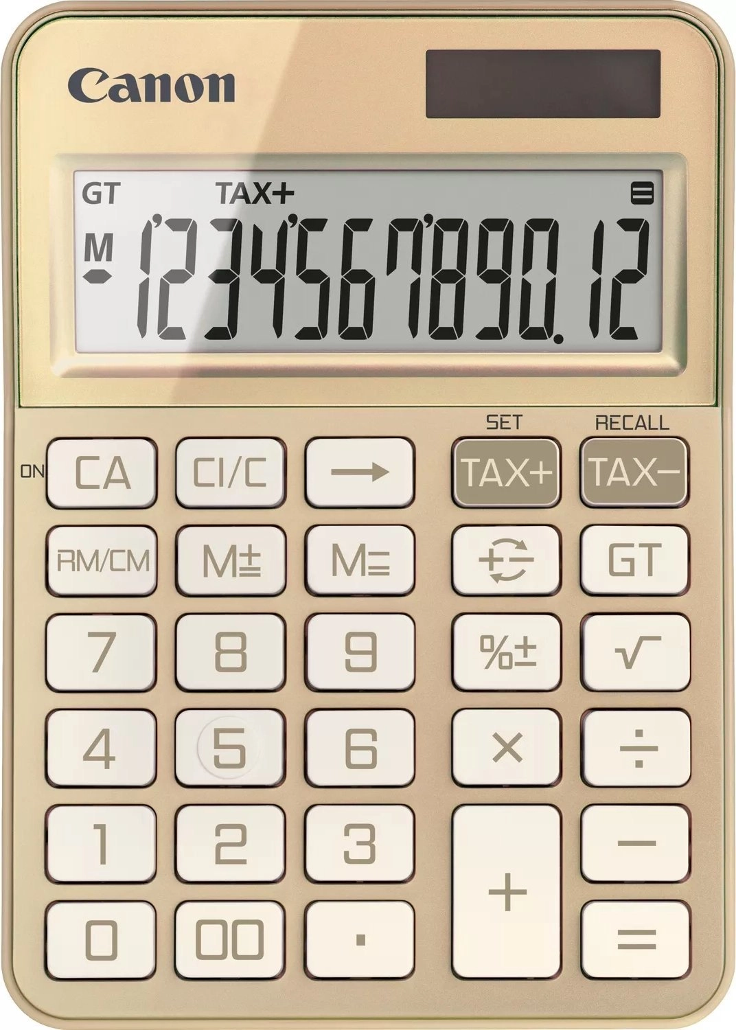 Canon KS-125KB calculator Desktop Basic Gold
