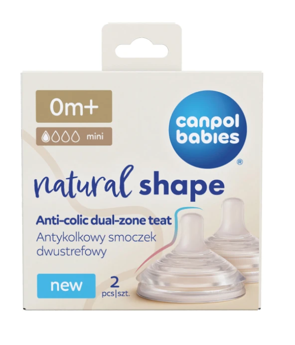 CANPOL BABIES pacifier NATURAL SHAPE Anti-colic