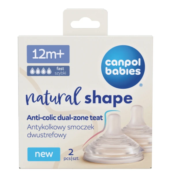 CANPOL BABIES pacifier NATURAL SHAPE Anti-colic