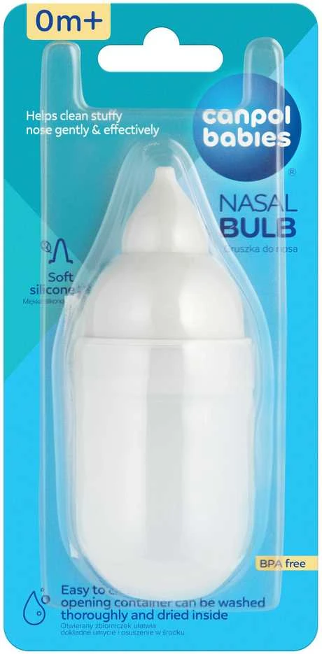 CANPOL BABIES silikoninė kriaušytė nosytei 56/621