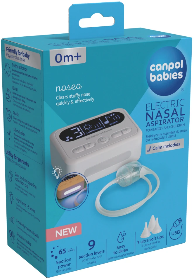 CANPOL BABIES electric nasal aspirator  White
