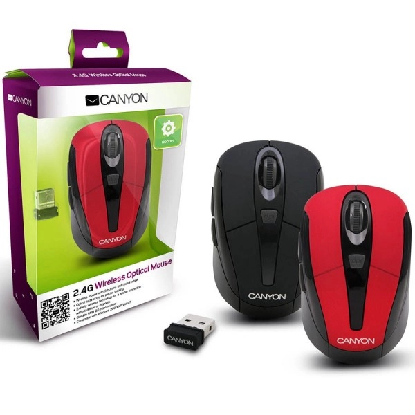 Canyon CNR-MSOW06R mouse RF Wireless Optical