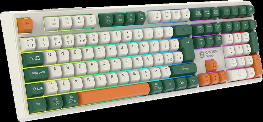 CANYON klaviatūra Shadder GKW-11 Mech RGB