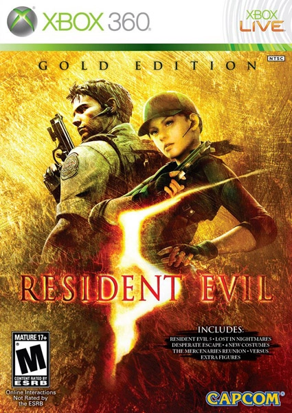 Capcom Resident Evil 5 Gold  Xbox