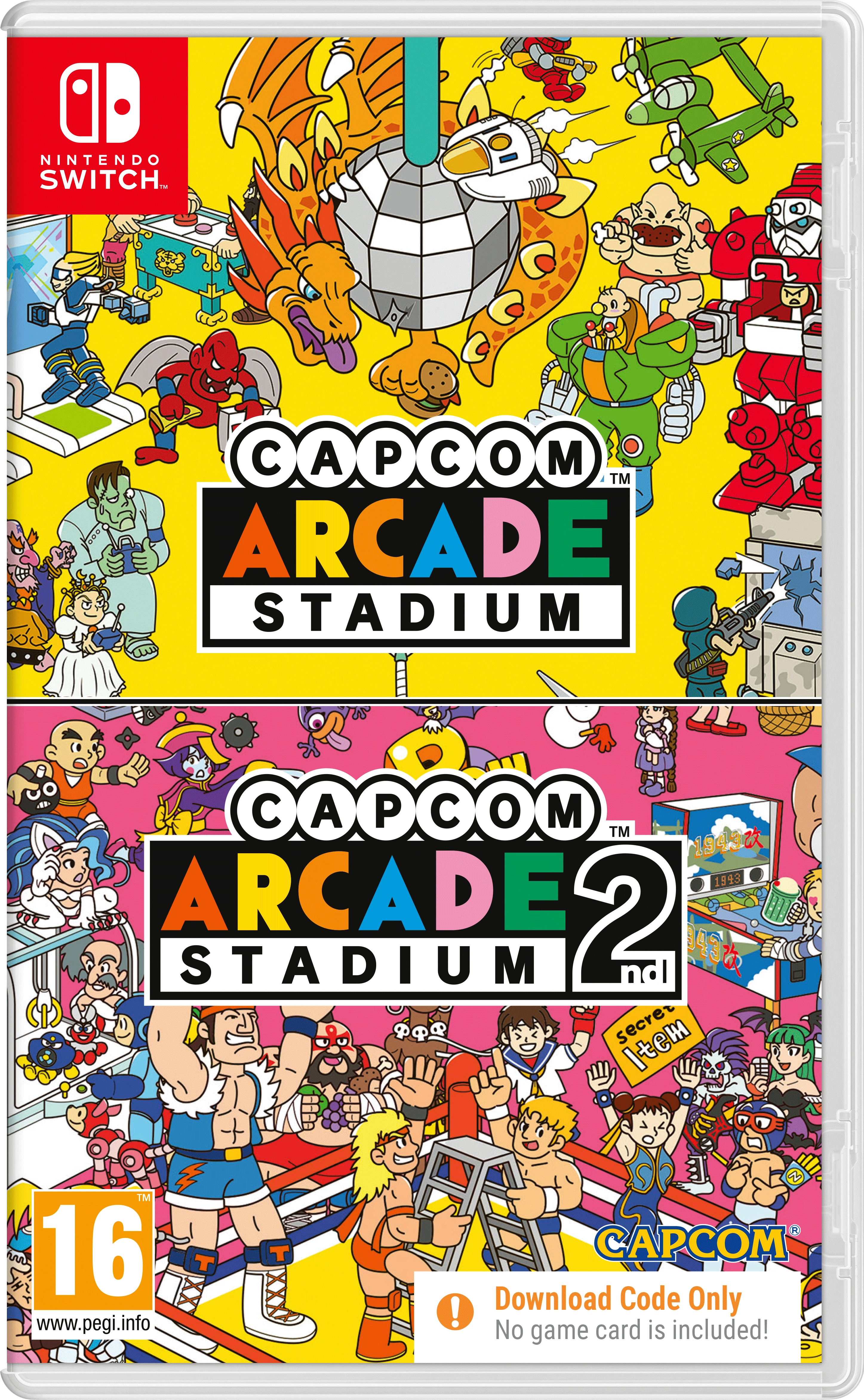 Capcom Arcade Stadium 1 and 2