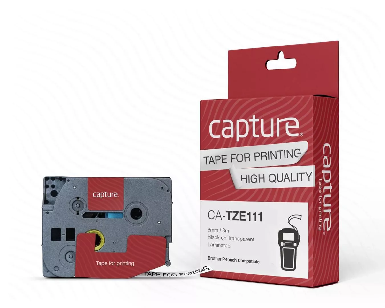 Capture CA-TZE111 marķēšanas lenta 6mm x
