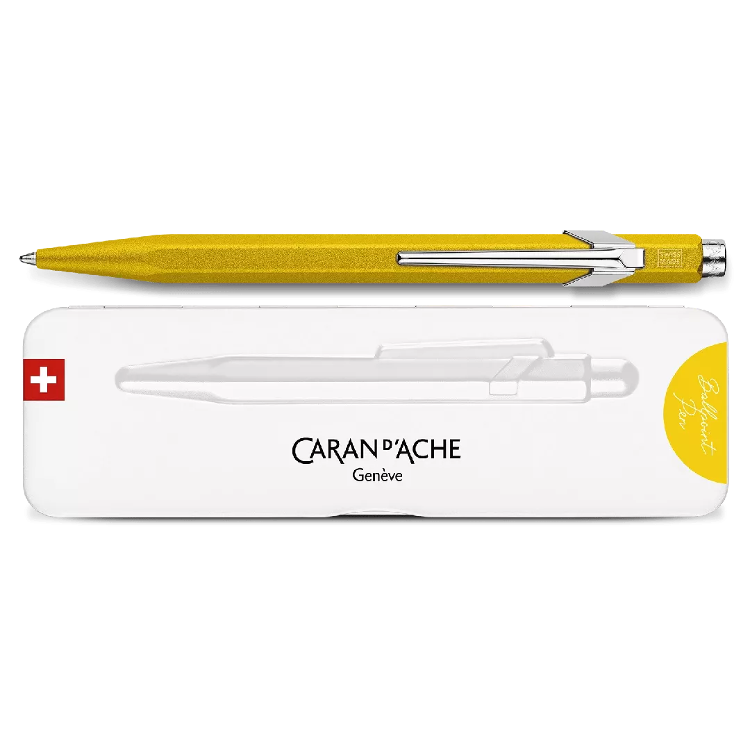 Caran d-Ache 849 COLORMAT-X Blue Clip-on