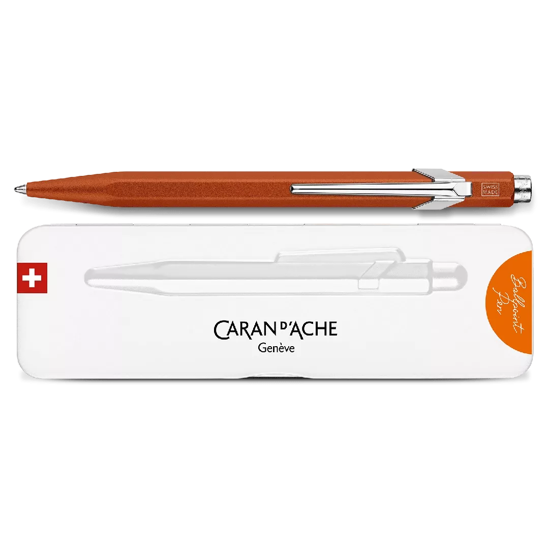 Caran d-Ache 849 COLORMAT-X Blue Clip-on