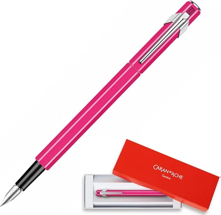 Caran d`Arche Fountain pen 849 Fluo
