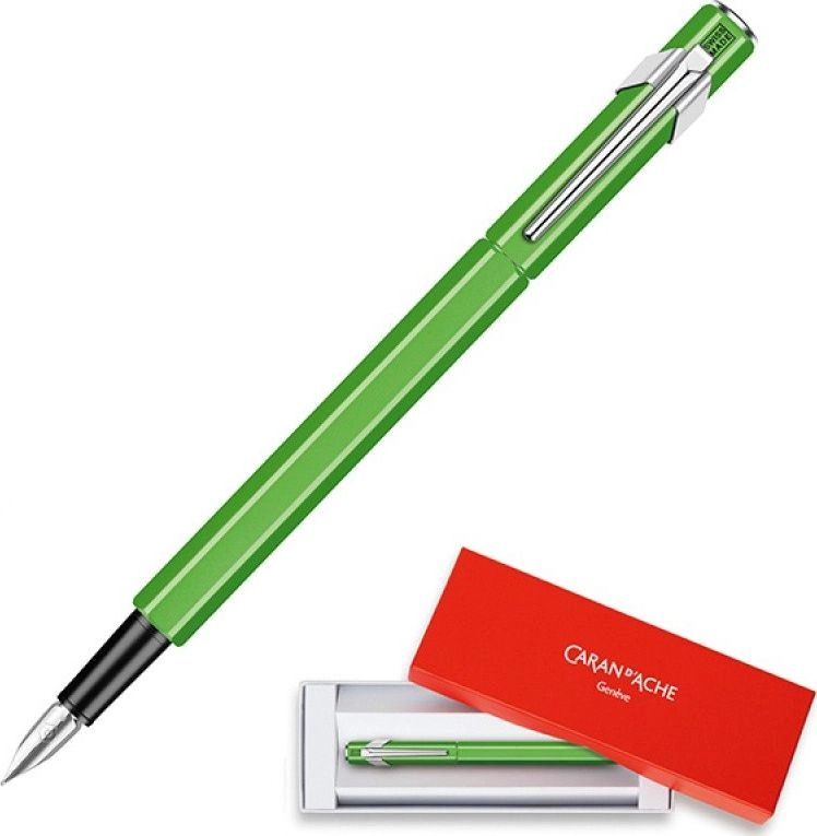 Caran d`Arche Fountain pen 849 Fluo
