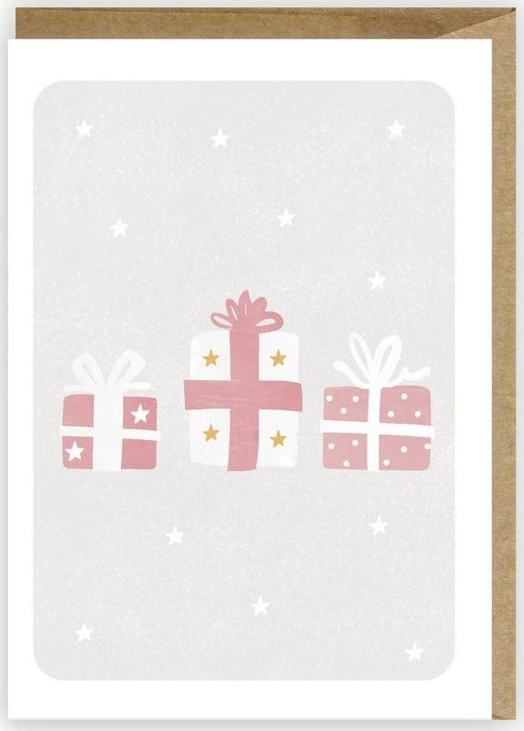 Christmas Gifts card eco envelope K073