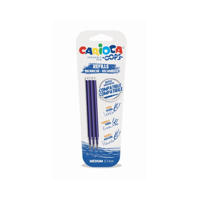 Carioca 43041/02 pen refill Medium Blue