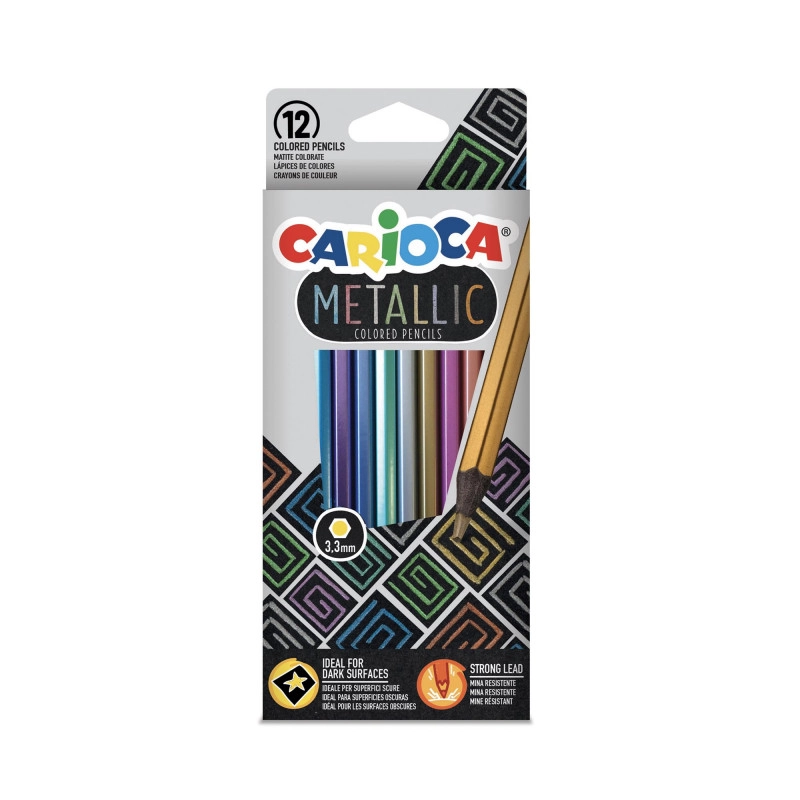 Carioca 43164 colour pencil Multicolour 12