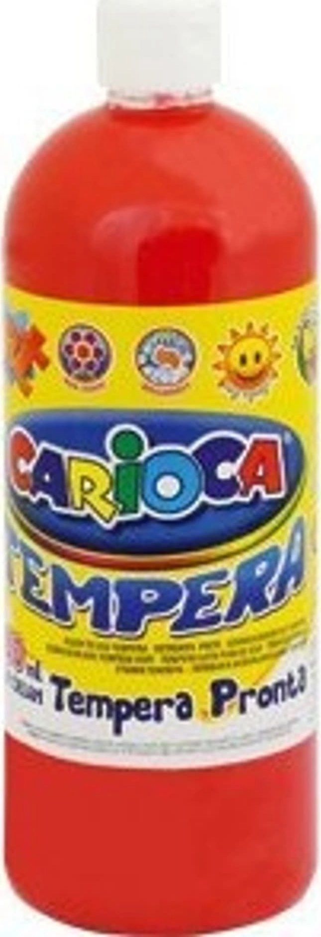 Carioca Farba CARIOCA TEMPERA 1000ml czerwona