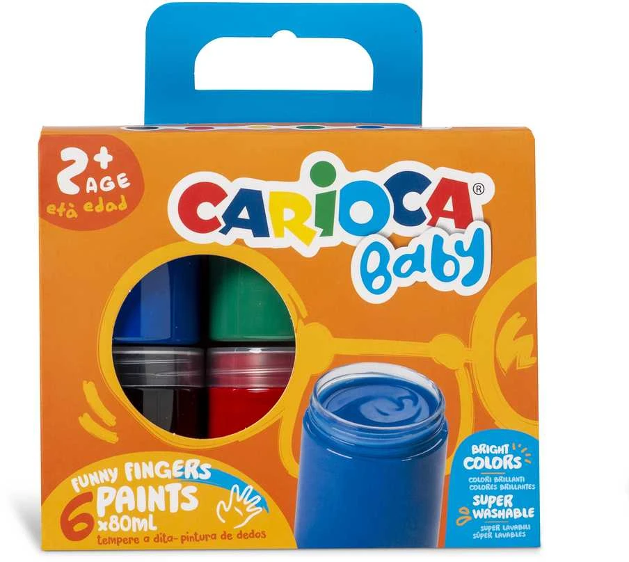 Finger paints for babies CARIOCA BABY