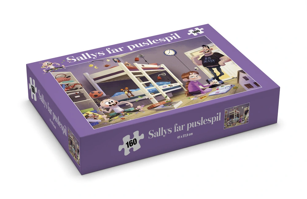 Sally`s father puzzle  160 pieces 9788727314136