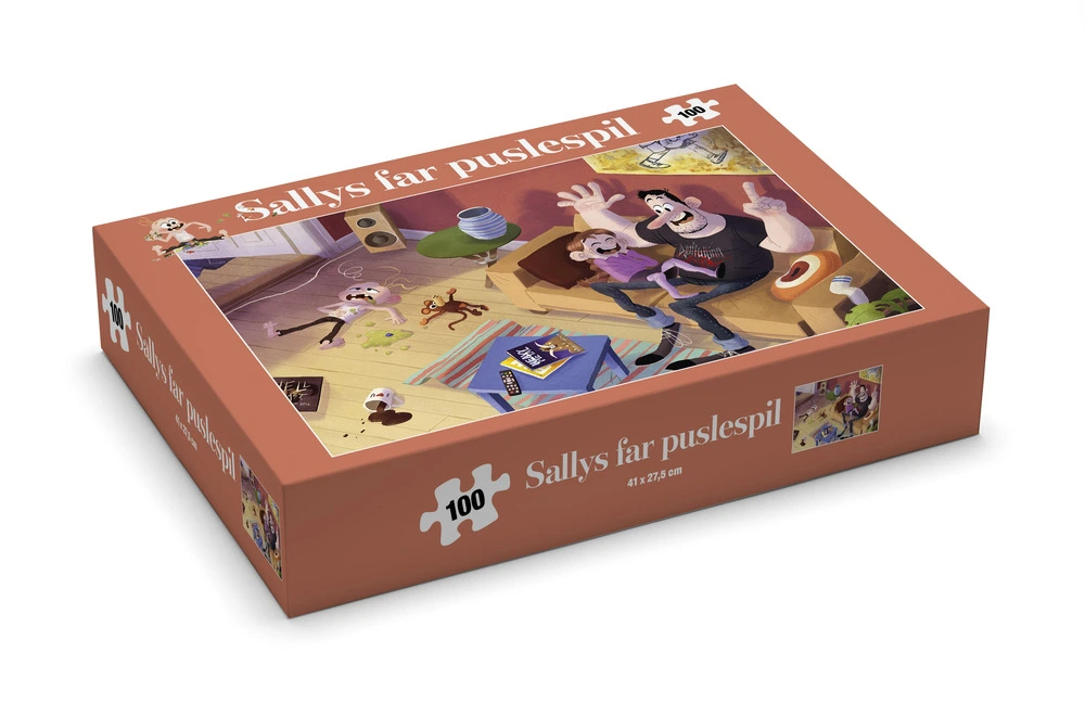 Sally`s Dad Jigsaw Puzzle  100 Pieces