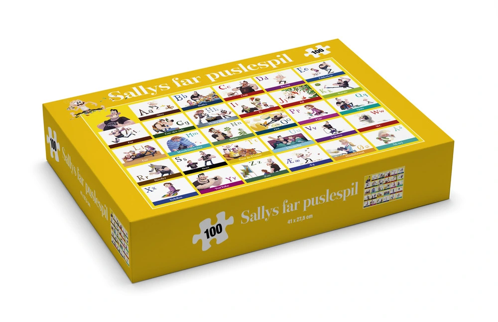 Sally`s Dad - ABC Puzzle  100