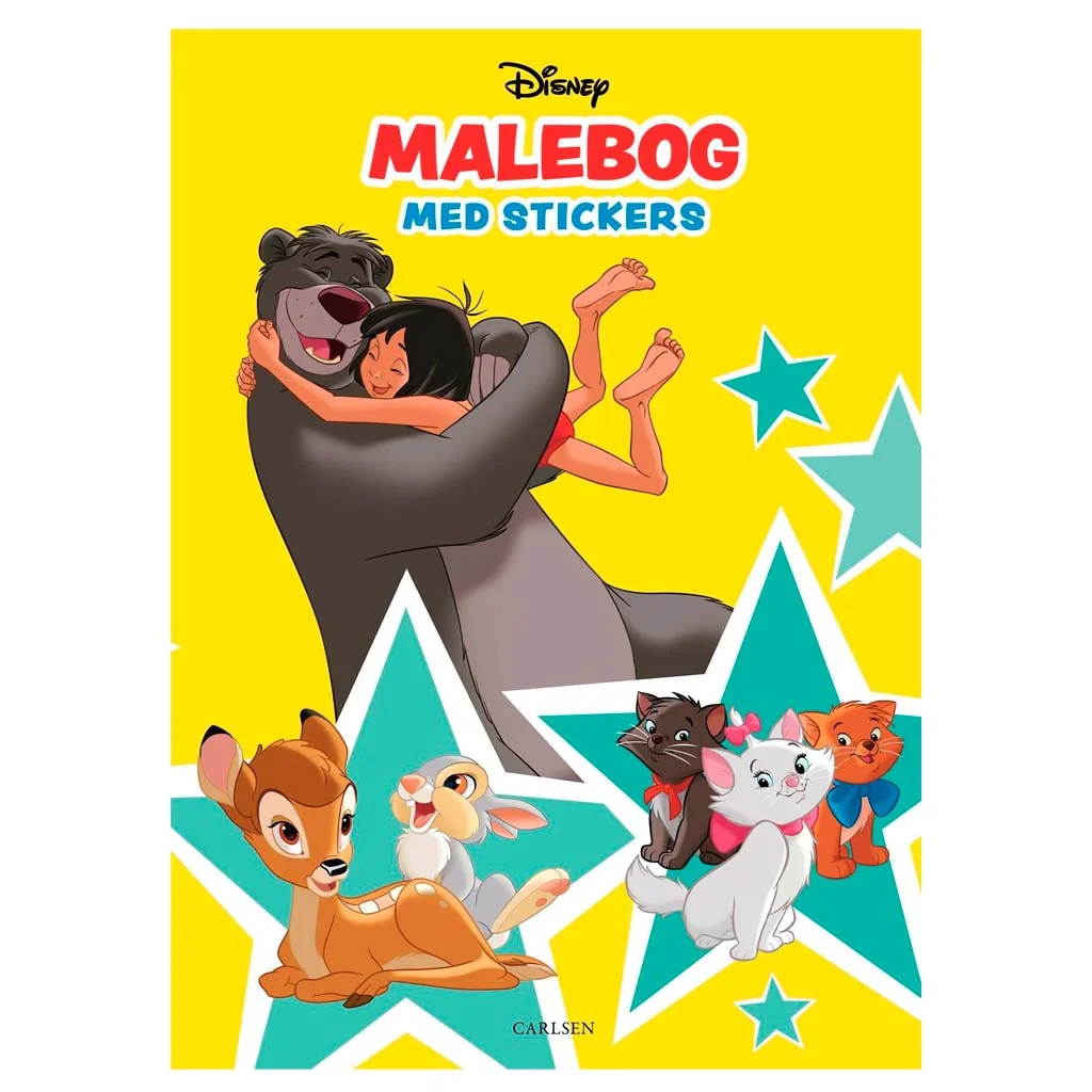Carlsen - Colouring Book with stickers