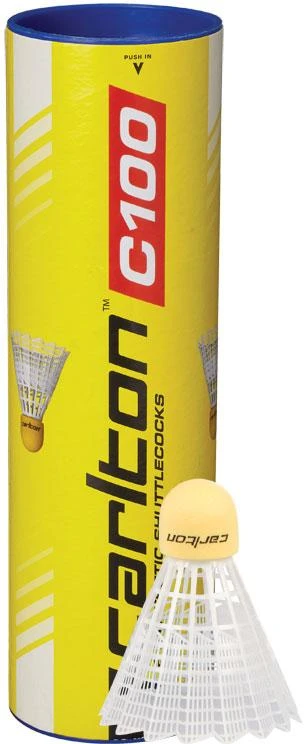Badmintono skrajukės Carlton C100 sint 6vnt
