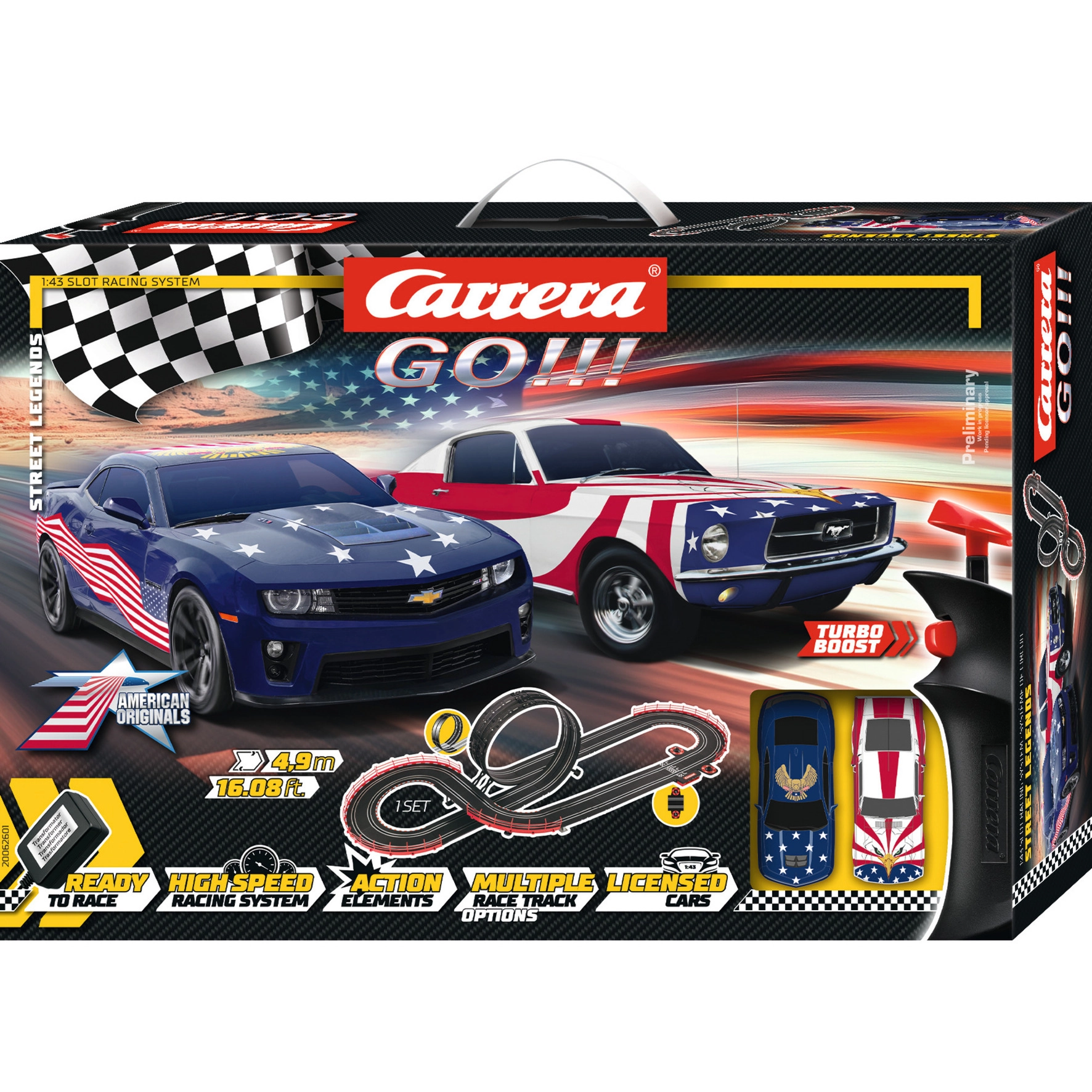 Carrera GO!!! Street Legends race track