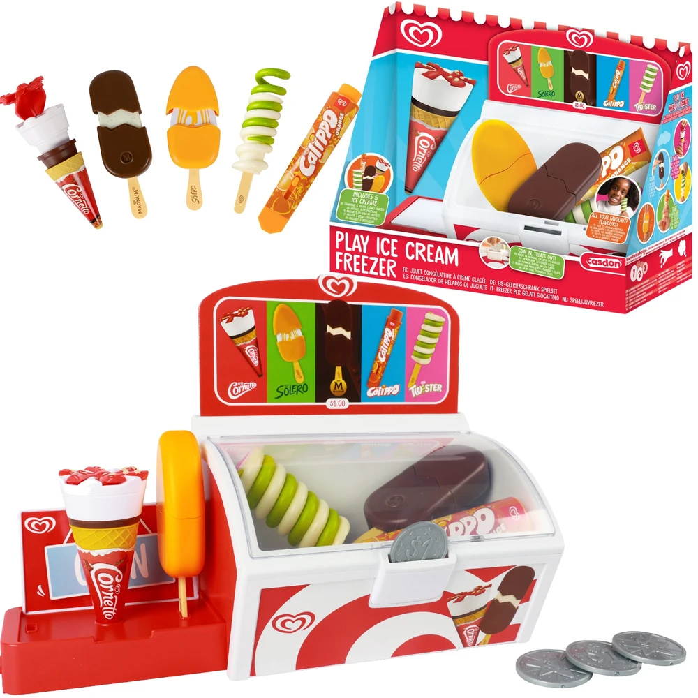 Casdon Ice Cream Freezer leikkijäätelösetti 32150