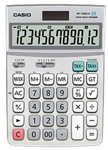 Casio DF-120ECO calculator Desktop Display CAS020