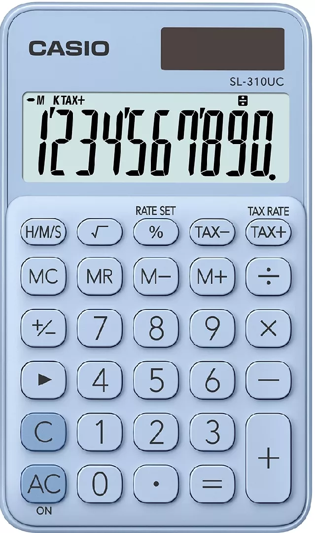 Casio SL-310UC-LB calculator Pocket Basic Blue