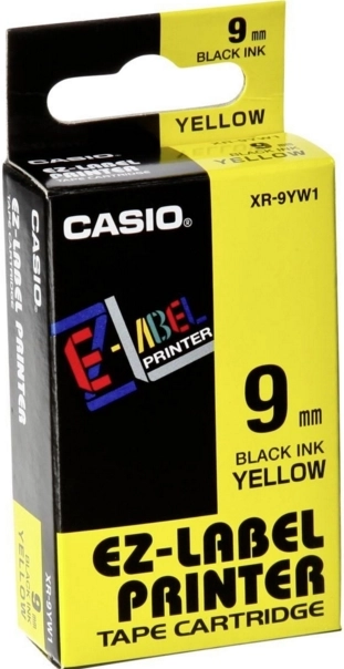 Casio XR9YW labelling tape 4531338 XR-9YW1