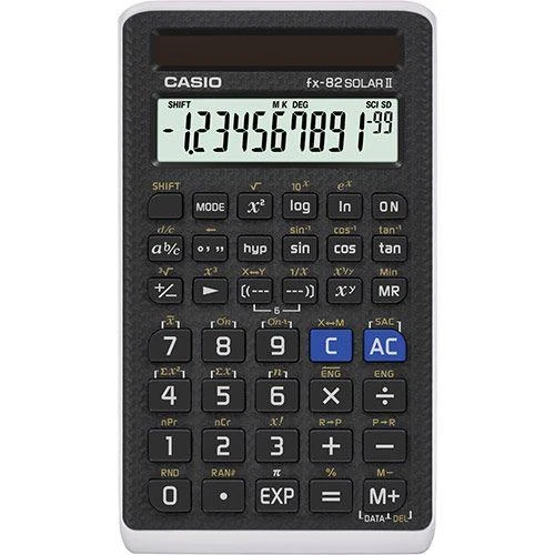 Mokslinis skaičiuotuvas CASIO FX-82Solar II 19