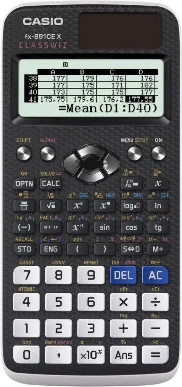 Casio ClassWiz fx-991 Scientific Calculator (Czech