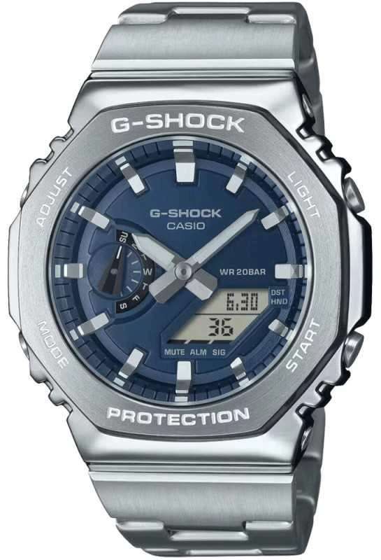 G-SHOCK pulkstenis Casio G-Shock GM-2110D-2BER G-Steel vīriešu pulkstenis.