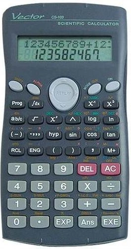 Vector KAV CS-103 scientific calculator  279