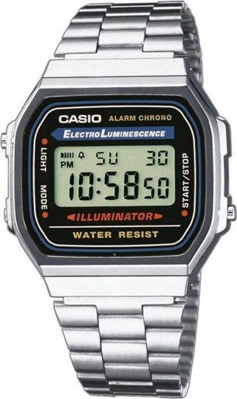 Casio A168WA unisex digital watch with