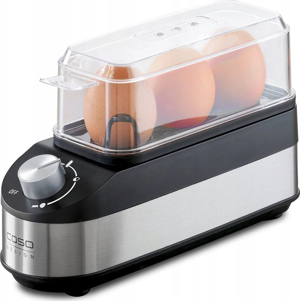 Caso Egg Cooker E3 Black/Stainless Steel