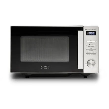 Caso | Keramikas gourmeta mikroviļņu krāsns | M 20 | Brīva pozīcija | 700 W | Sudrabs