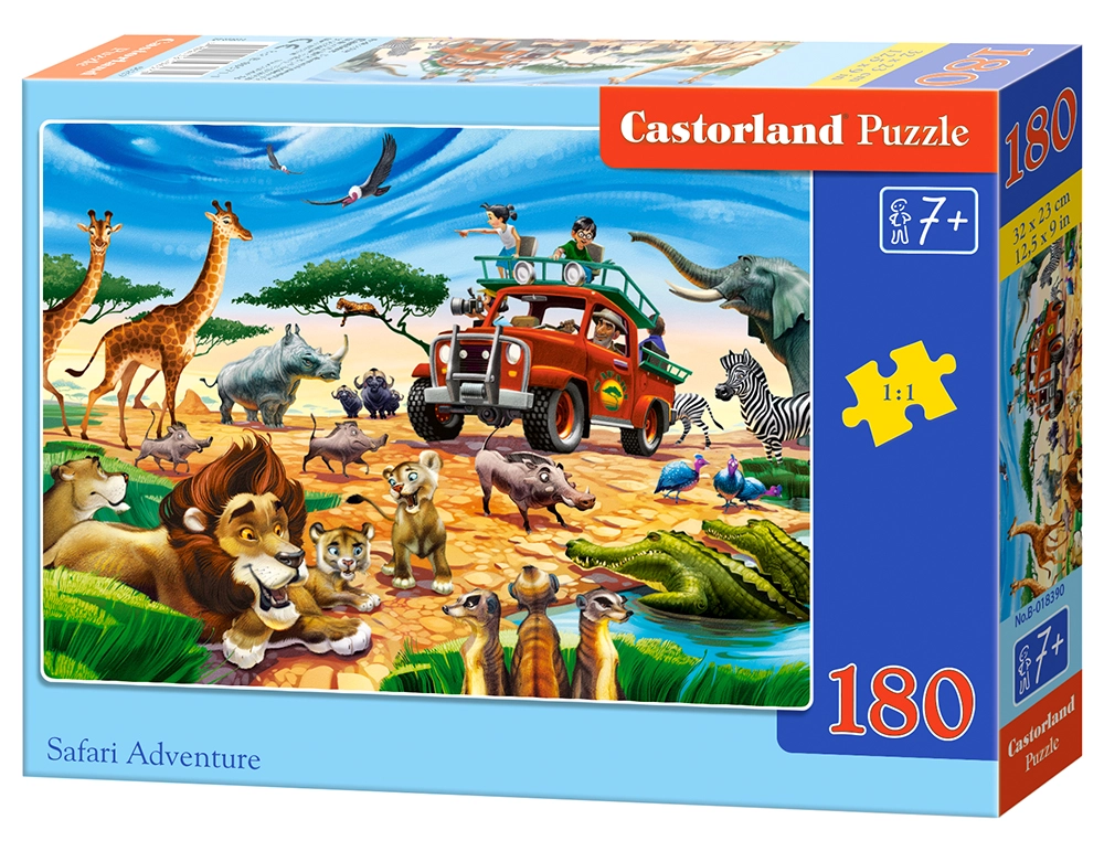 Castorland Safari Adventure 180 pcs Jigsaw