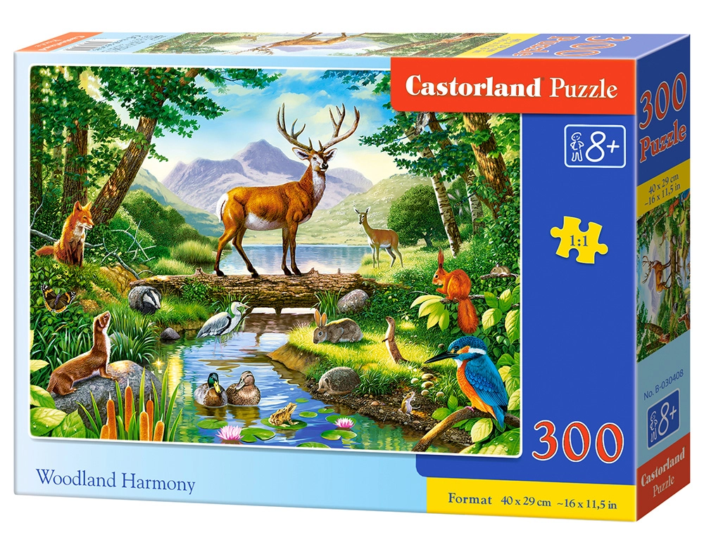 Castorland Woodland Harmony 300 pcs Jigsaw