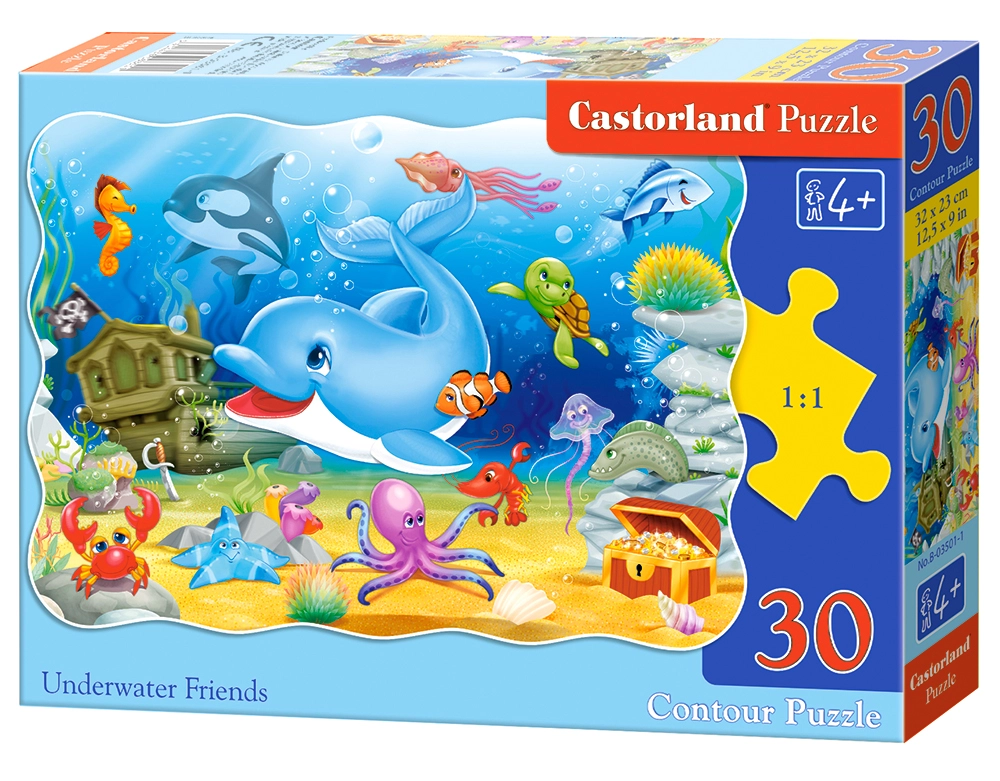 Castorland Underwater Friends 30 pcs Jigsaw