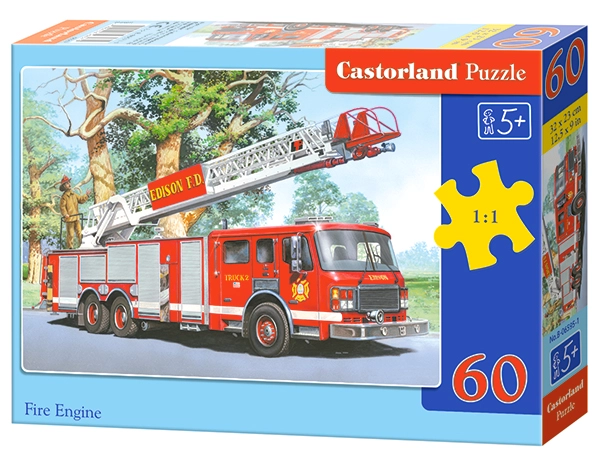 Castorland Fire Engine 60 pcs Jigsaw