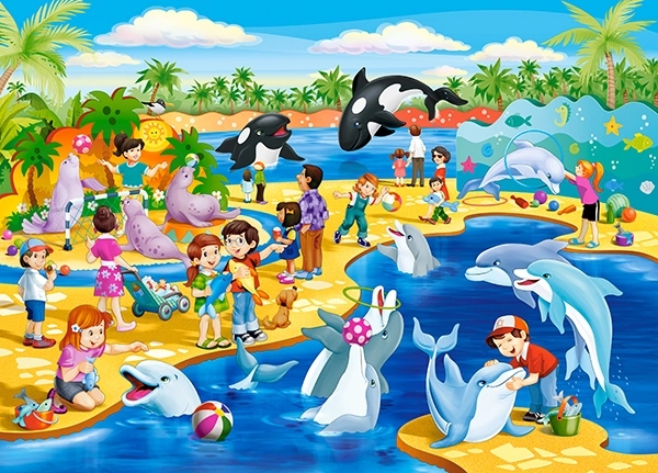 Castorland Dolphinarium Jigsaw puzzle 60 pc(s)