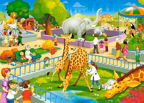 Castorland Zoo Visit Jigsaw puzzle 60