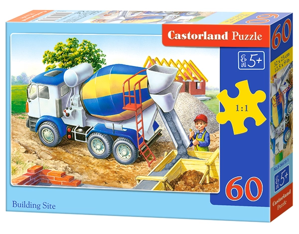 Castorland Building Site 60 pcs Jigsaw