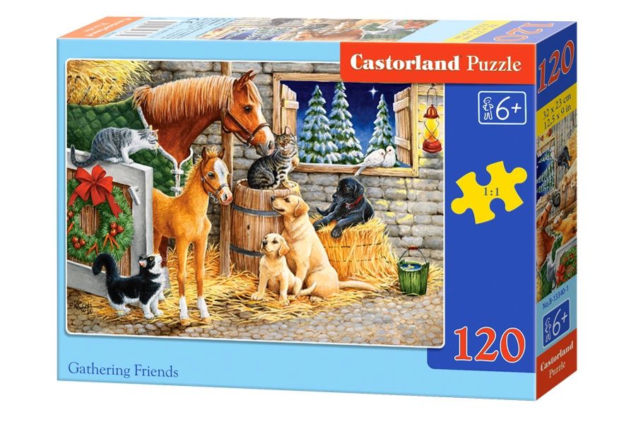 Castorland Gathering Friends 120 pcs Jigsaw