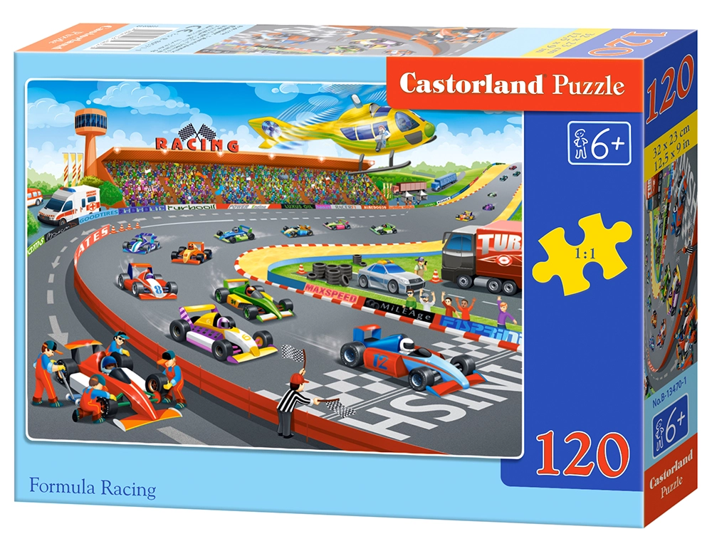 Castorland Formula Racing 120 pcs Jigsaw