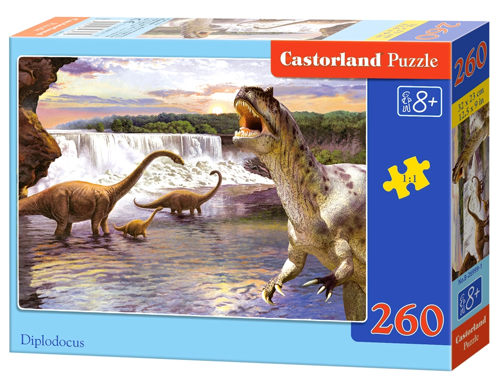 Castorland Diplodocus 260 pcs Jigsaw puzzle